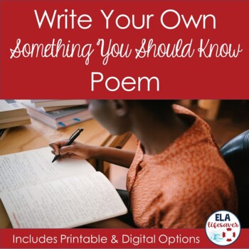 Preview of FREE Get to Know You Poetry Writing Clint Smith Mentor Text