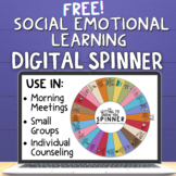 Free Social Emotional Learning Digital Spinner and Dice | 