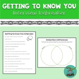 FREE Getting To Know You Interview Icebreaker for back to 
