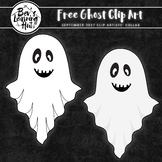 FREE Ghost Clip Art | September 2017 Clip Artists' Collab