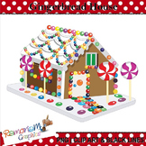 Gingerbread House Clip art FREE