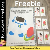 Fractions Go Spaceman Equivalent Fractions Card Game Freebie