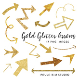 FREE Clip Art Gold Arrows