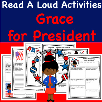 Preview of FREE Grace for President Book Activity Pack