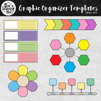 Preview of FREE Graphic Organizer Templates for All Subject Areas