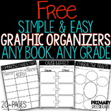 FREE Graphic Organizers for Any Book for eLearning Distanc