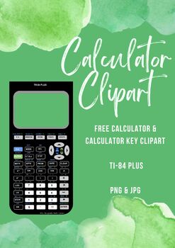 Preview of FREE Graphing Calculator Clipart