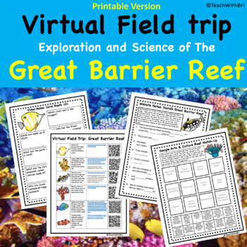 Preview of FREE Great Barrier Reef Virtual Field Trip