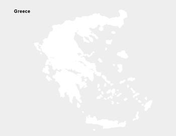 Preview of FREE - Greece Map Outline
