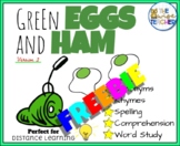 FREE Green Eggs & Ham vers2 Reading Comprehension Summer End of Year Activities