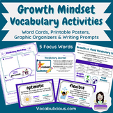 FREE Growth Mindset Vocabulary Printable Poster & Read Alo