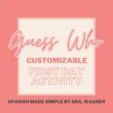 FREE Guess Who: A First Day of Class Activity