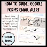 FREE Guide to Google Forms Email Alert