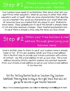 FREE Guide to Start a Teacher Business on TPT by Multilingual at Heart