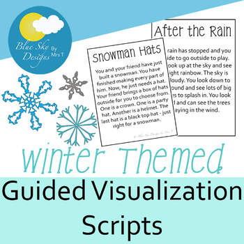 Preview of FREE Guided Winter Visualization Scripts