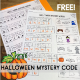 FREE HALLOWEEN MYSTERY CODE WORDS