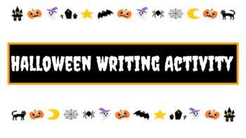 Preview of FREE Halloween Creative Writing Activity and Contest