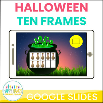Preview of FREE Halloween Digital Math Resource for Numbers 0-10 