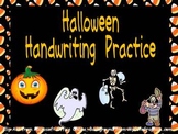 FREE Halloween Handwriting Practice- Kindergarten & 1st Grade