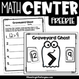 Free Halloween Math Center Free Greater Than Less Than Activities