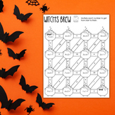 FREE Halloween Math Worksheet for Multiplication