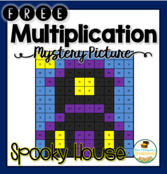 Preview of Free Halloween Activity - Multiplication Math Mystery Picture