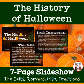 History of Halloween by Wise Guys | Teachers Pay Teachers