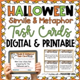 {FREE} Halloween Simile and Metaphor Task Cards Mini Set