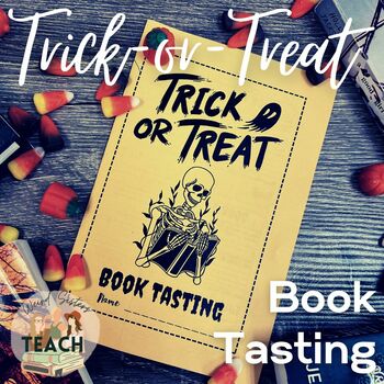 Preview of FREE Halloween Themed Trick or Treat Book Tasting Handout