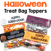 FREE Halloween Treat Bag Toppers