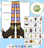 Halloween Vocabulary Chart Free