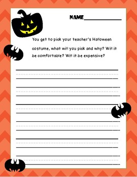 creative writing halloween prompts