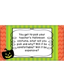 FREE Halloween Writing Prompt with Matching Worksheets