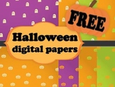 FREE Halloween digital papers
