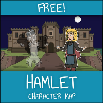 FREE Hamlet Character Map by Storyboard That | TPT