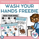 FREE Hand Washing and Sanitizer Station Signs