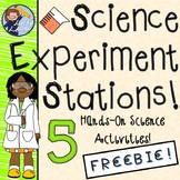 FREE Hands-on Science Experiment Stations