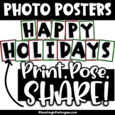 Free Happy Holidays Bulletin Board Class Photo Prop
