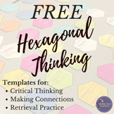 FREE Hexagonal Thinking Activity Templates for Novel Study