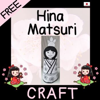 Preview of FREE Hinamatsuri Craft Doll's Day Activity