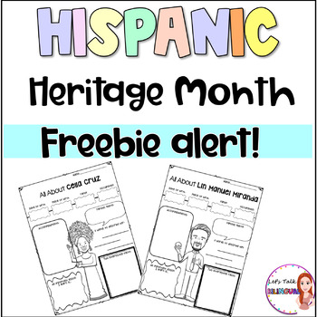 Preview of FREE Hispanic Heritage Month Biography Research