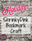 FREE! Holiday Bookmark Craft