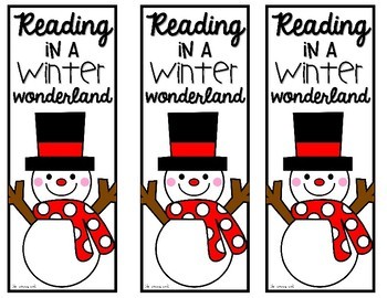 free holiday bookmarks four festive designs by the sassy apple tpt