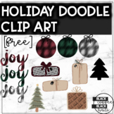 FREE Holiday Doodle, Clipart, Graphics