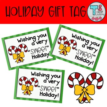 Preview of FREE Holiday Gift Tag
