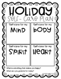 FREE Holiday Self Care activity