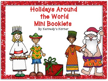 Preview of Holidays Around the World Mini Booklets