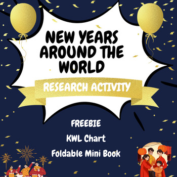 Preview of FREE Holidays Around the World Research Activity for New Years