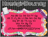 FREE HomegirlBouncy (Personal and Commercial Use Font)