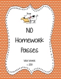 FREE Homework Pass Coupons